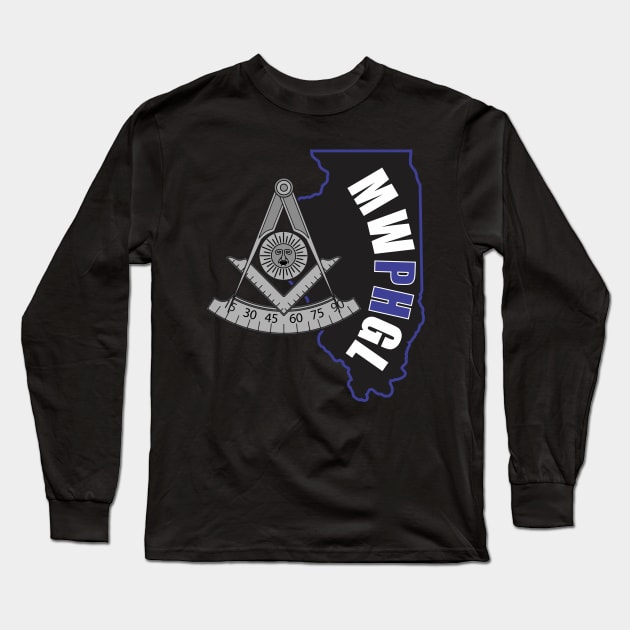 Past Master IL PHA Black Long Sleeve T-Shirt by Brova1986